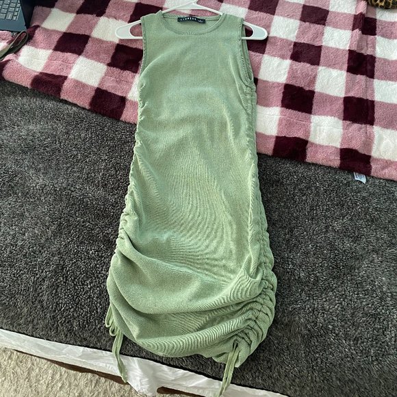 Mini dress, Sage, Size Small, Princess Polly - Picture 3 of 3